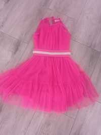 Sukienka tiulowa różowa XS