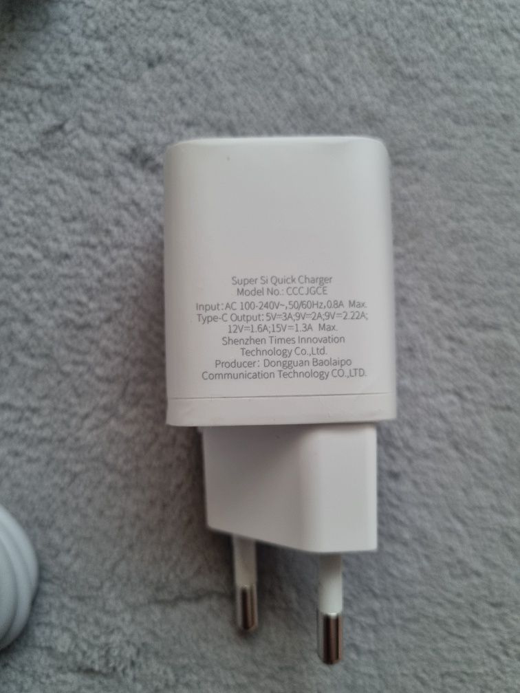 Baseus Super Si 20W ładowarka i przewód