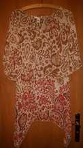 Letnia bluzka- tunika H&M rozmiar M