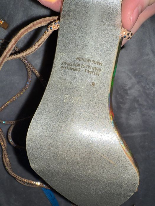 Босоніжки EGO зі стразами