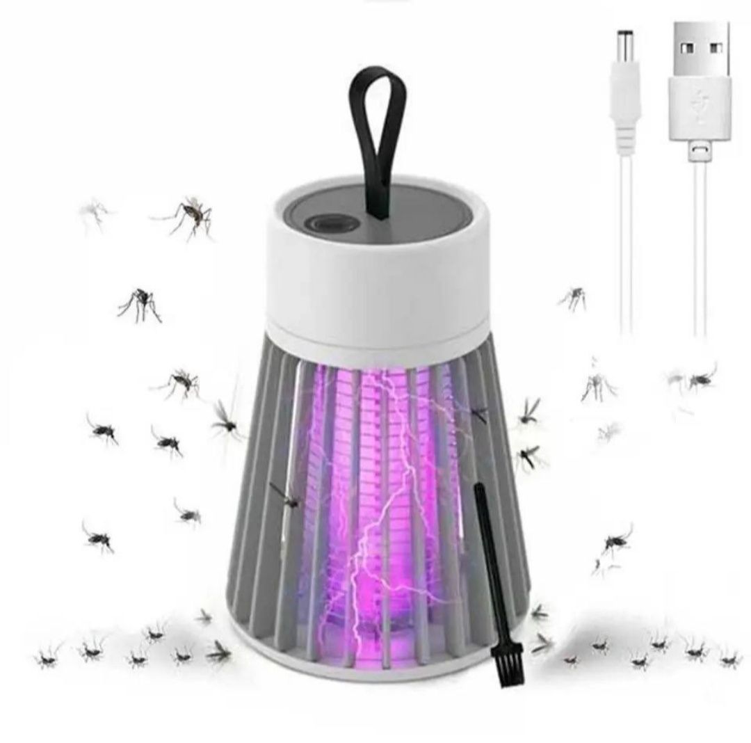 Електрична Лампа пастка від комарів і мух Фумігатор Знищувач від комах