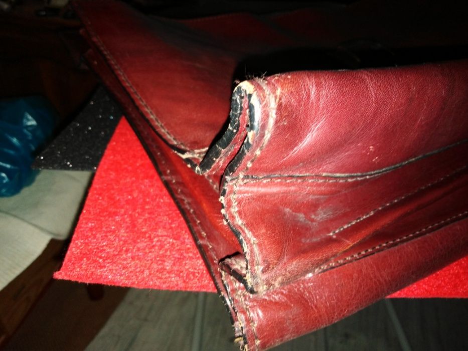 Pasta executivo em pele