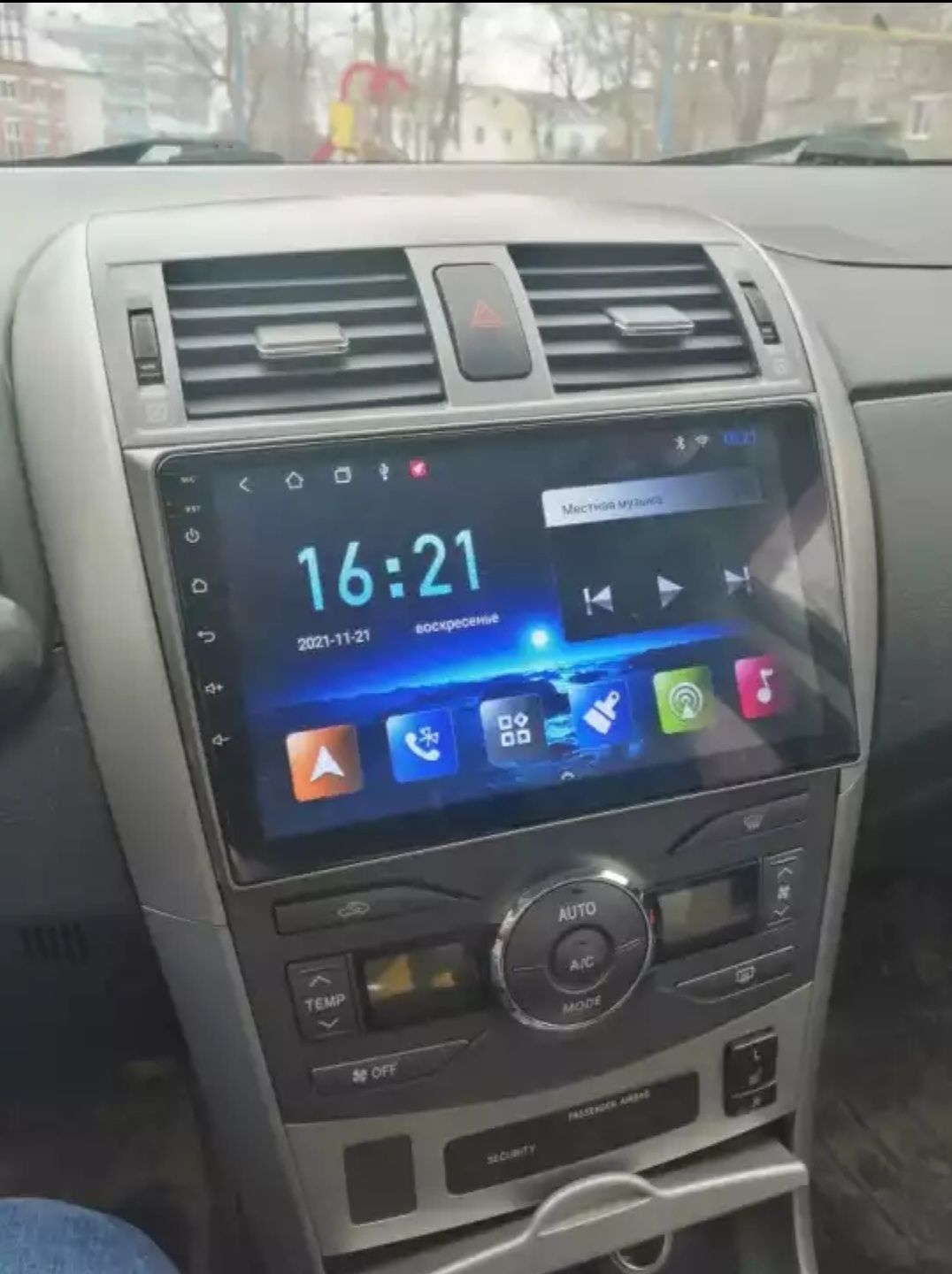 Магнитола Toyota Corolla E140 E150 магнітофон корола е140 150 android