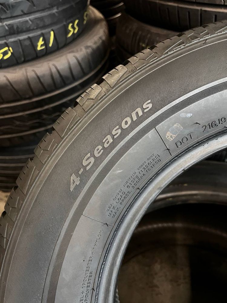 Шини M+S 195х70хR14 HANKOOK Kinergy 4S / 2шт / 90+% Залишок /
