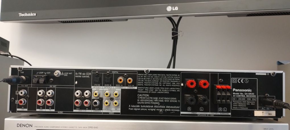 Panasonic SA-XR30 amplituner slim