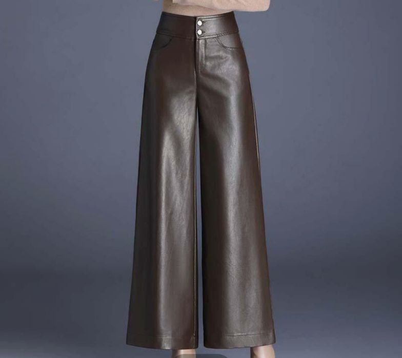 Шкіряні  штани брюки xl