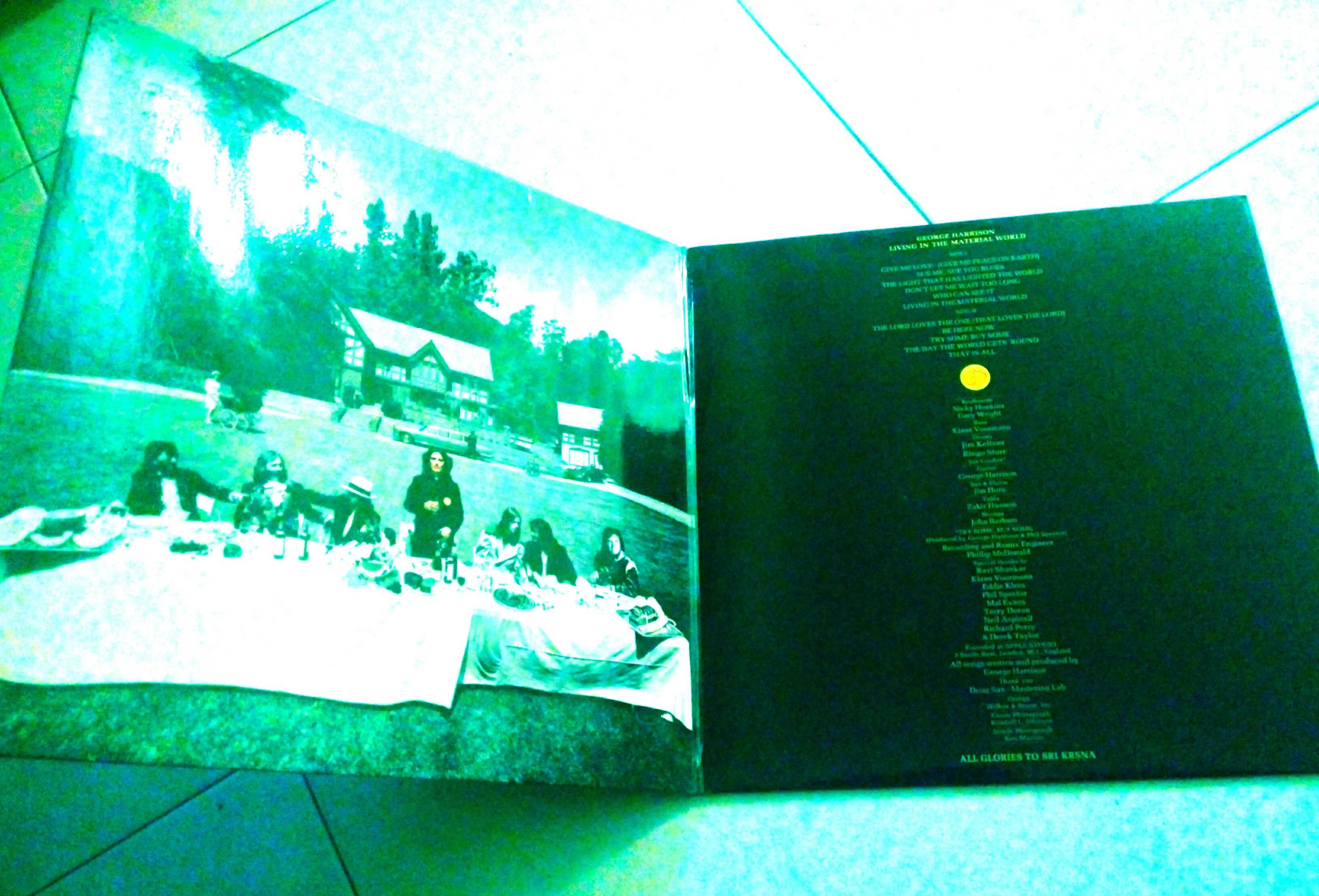 George Harrison -" Living in The Material World " LP em vinil (ed. Pt)