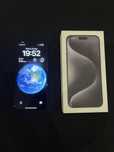 iPhone 15 pro max 256GB Black Titanium