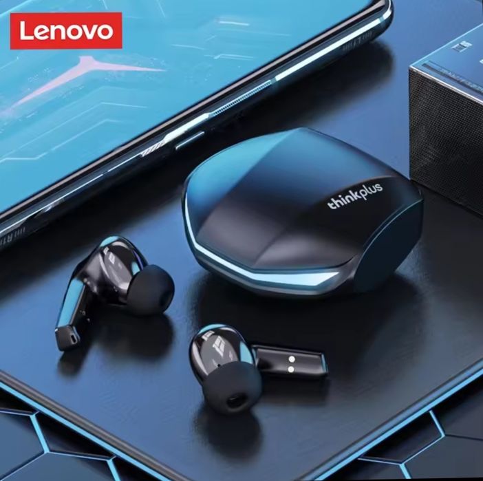 Навушники Lenovo Gm2pro (білі та чорні)