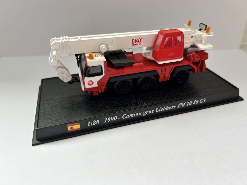 Model Straż Pożarna 1990 Camion grue Liebherr TM 10 40 G3