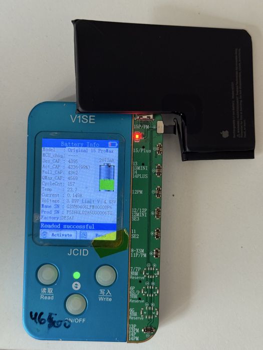 Оригинальная батарея iphone 15 pro max акб батарейка ориг