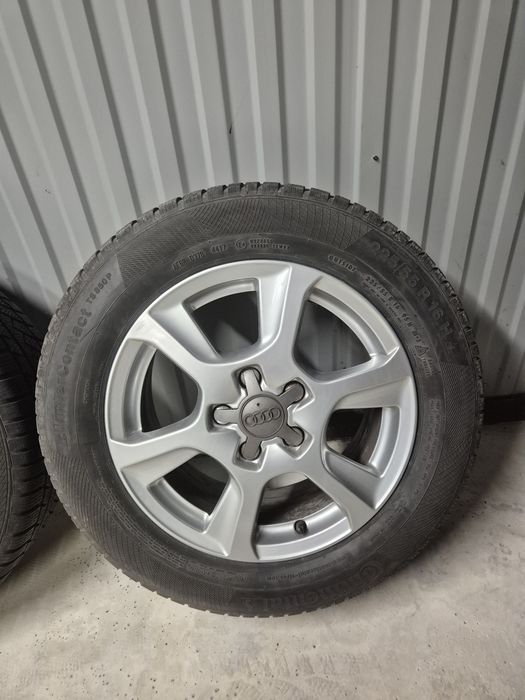 Koła aluminiowe Audi 5x112 r16 225/55 zimówki
