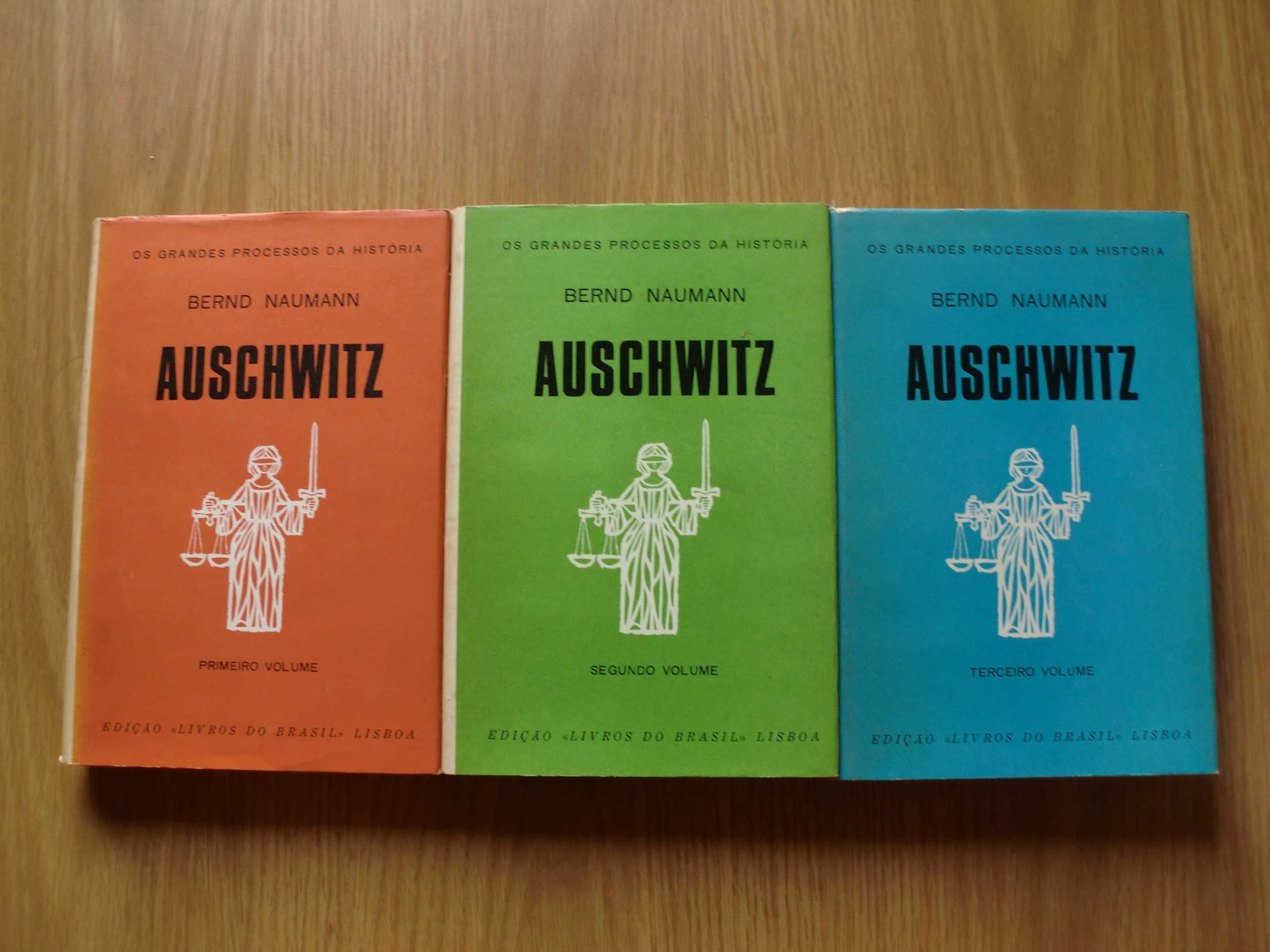 Auschwitz de Bernd Naumann - 3 Volumes