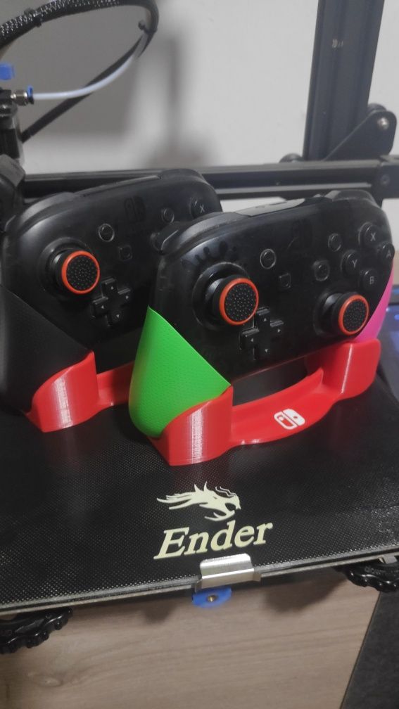 Suporte para comando Nintendo Switch impresso em 3D