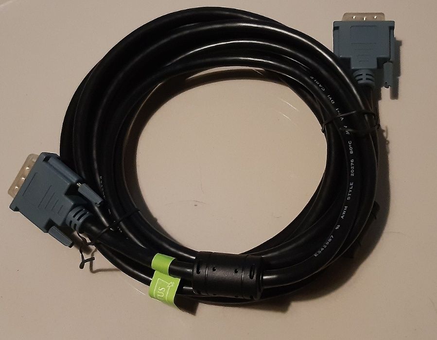 Kabel przewód DVI DVI-D 24+1 Dual Link 5 metrów