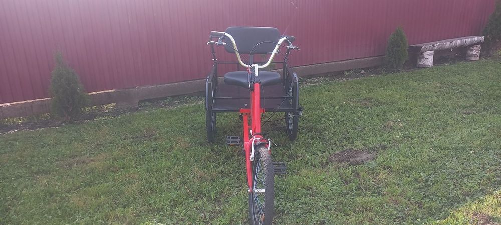 Трех колёсный велосипед, грузо подемностью 200кг. Новый