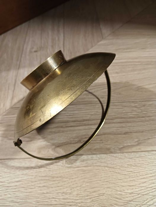 Metalowa miseczka z uchwytem koszyczek słońce księżyc