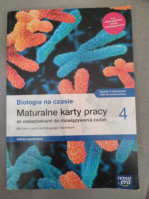 Maturalne karty pracy. Biologia na czasie. Nowa era. zakr. rozszerzony