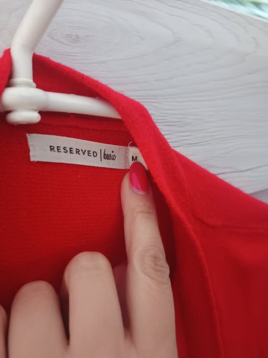 Kardigan czerwony Reserved