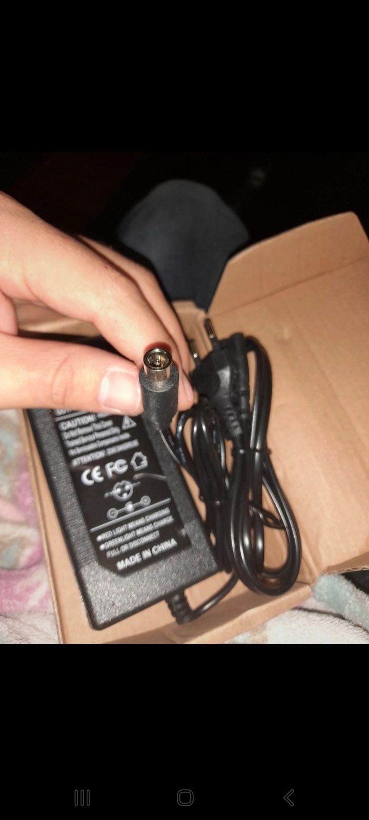 Charger carregador de trotinete novo xiaomi ninebot e outros