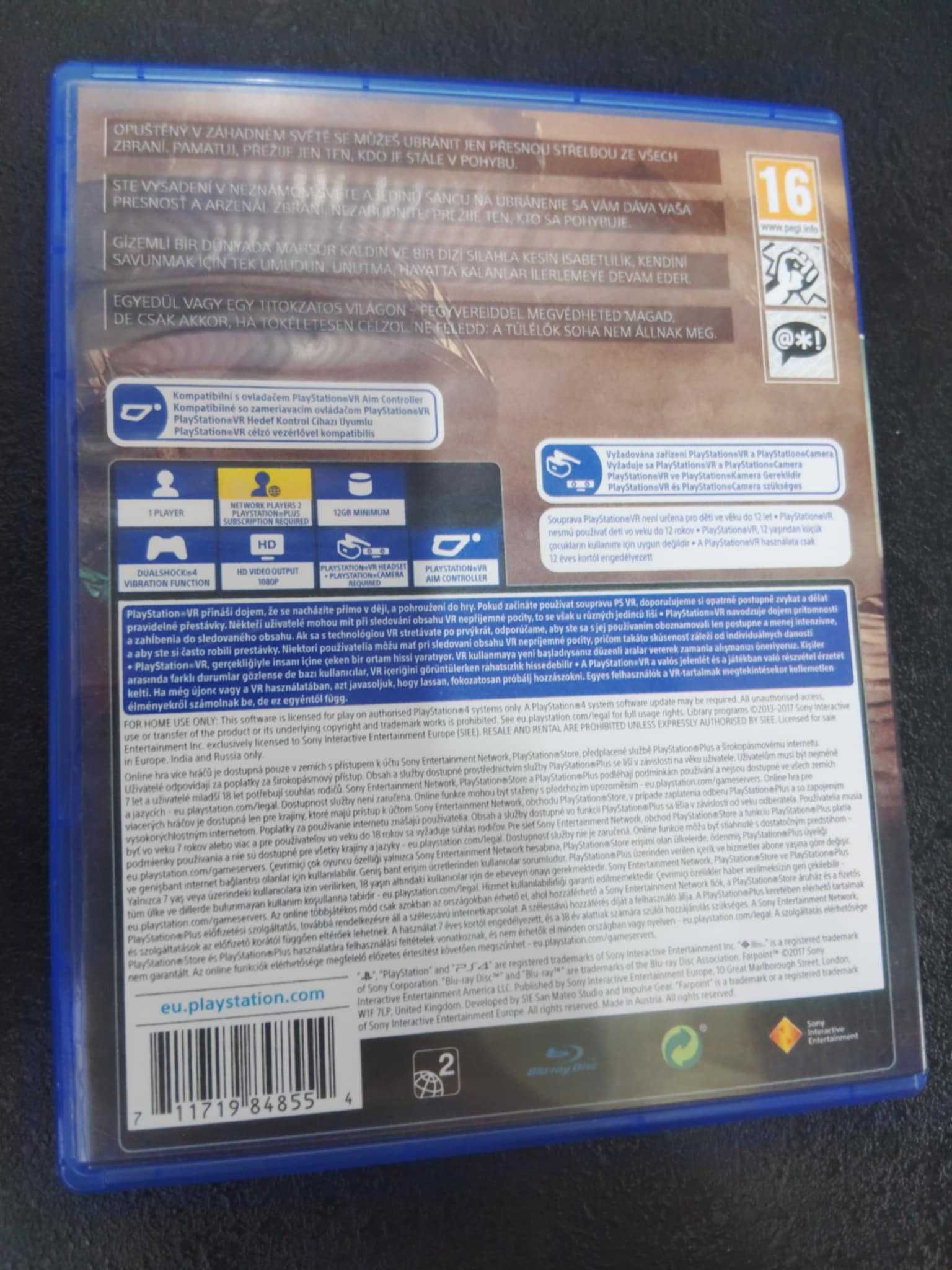 Farpoint PS4 VR gra