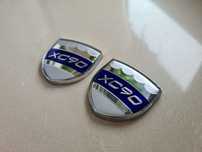 HIT Nowe Naklejki Naklejka Emblematy Volvo EXECUTIVE Logo XC90 2szt