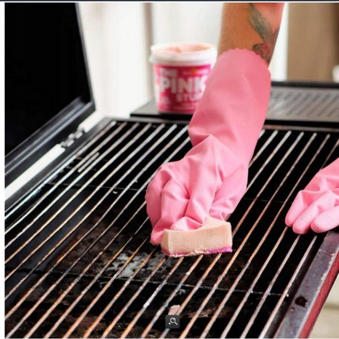 Zestaw pasta czyszcząca uniwersalny środek czyszczący the pink stuff