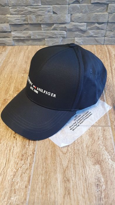 Tommy Hilfiger oryginał czapka z daszkiem logowana nowa