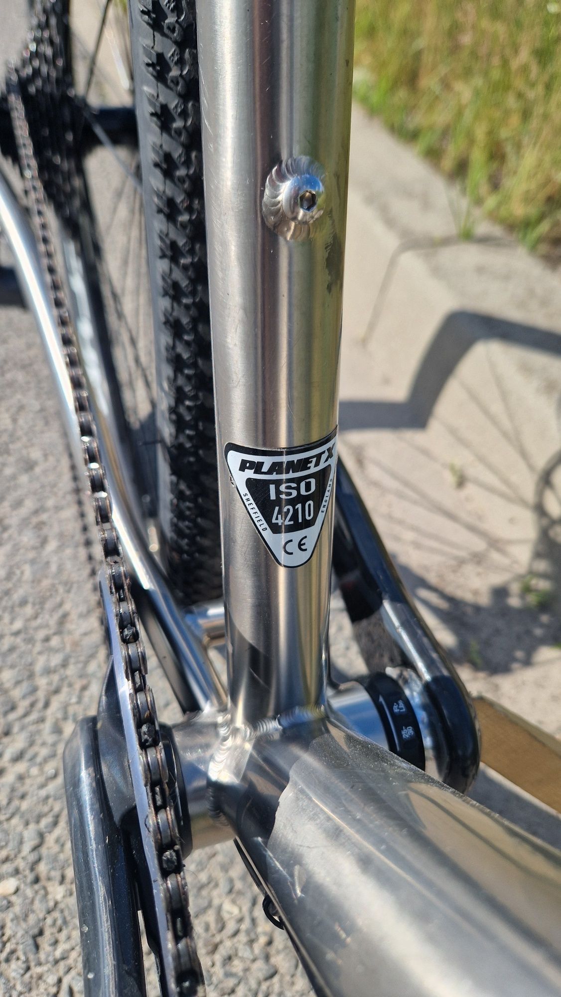 Gravel PLANET X Tempest Ti - XL - Rama tytanowa Sram 1x11
