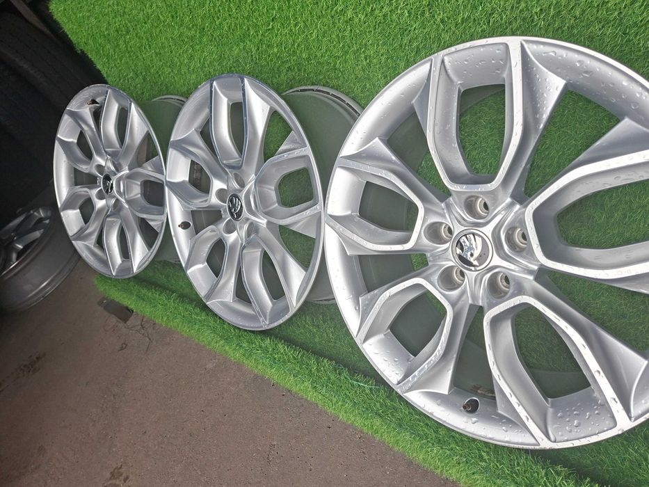[A120] ALUFELGI 19'' 5x112 ORYGINAŁ SKODA Octavia,SuperB,Karoq,VW,