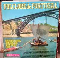 Disco de Vinil, LP Folclore de Portugal.