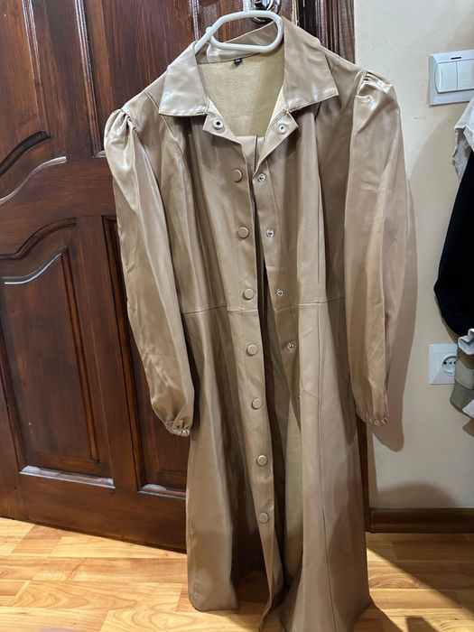 Плаття сукня з екошкіри