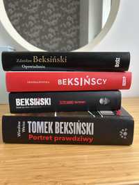 Beksiński zestaw książek opowiadania Grzebałkowska dzienniki Tomek