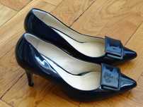granatowe czółenka Prima Moda r.37