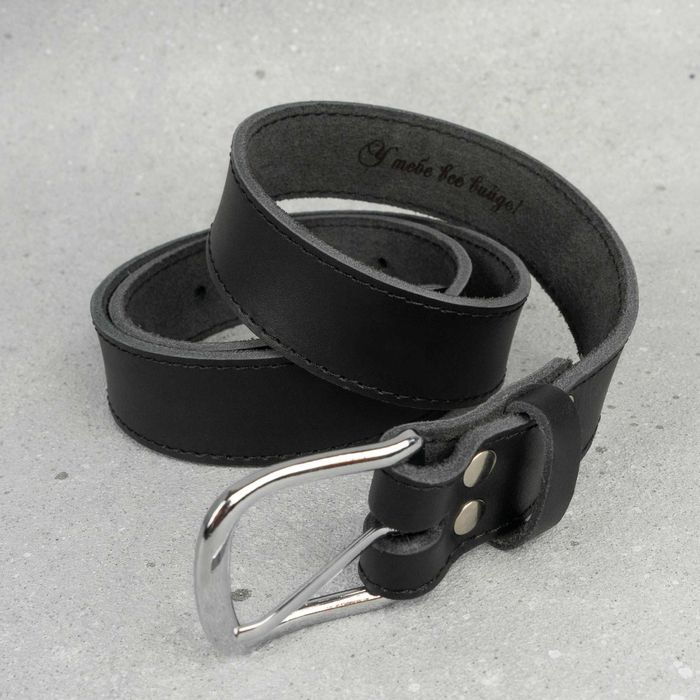 Ремінь шкіряний з персоналізацією