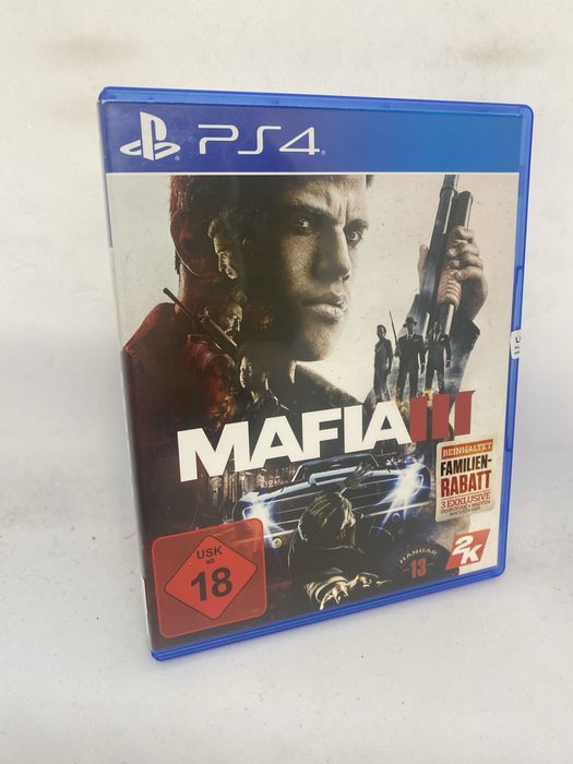 Gra Mafia III PS4 PS5 Sony Play Station pudełkowa mafia 3
