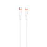 Kabel VIDVIE CB4031 Type C/Type C 60W, 1m biały,