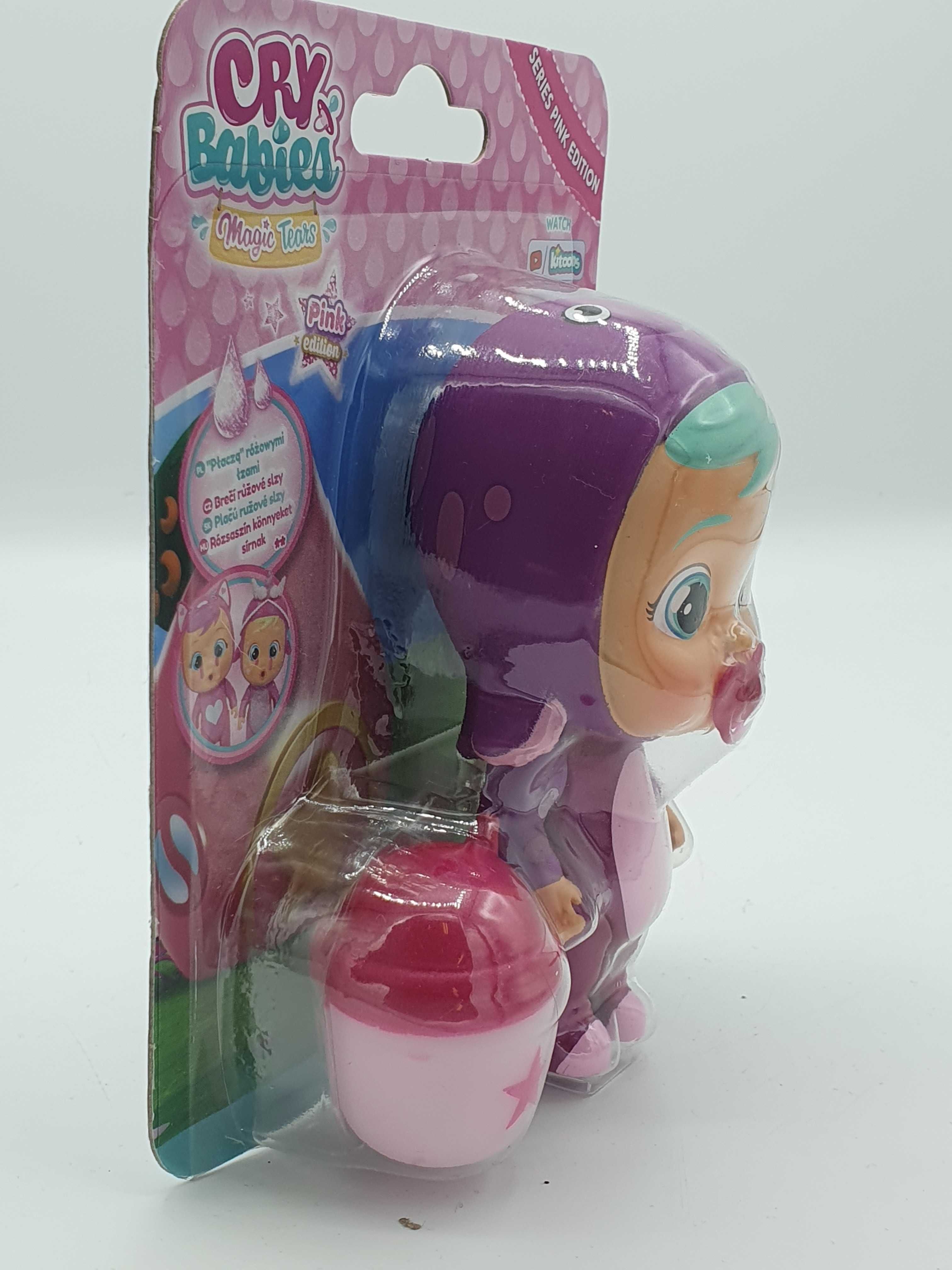 Lalka Cry Babies TM Toys Magic Tears Pink Edition 13 cm