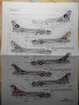 kalkomanie NOWE XtraDecal X72242 A-7 Corsair II 1/72