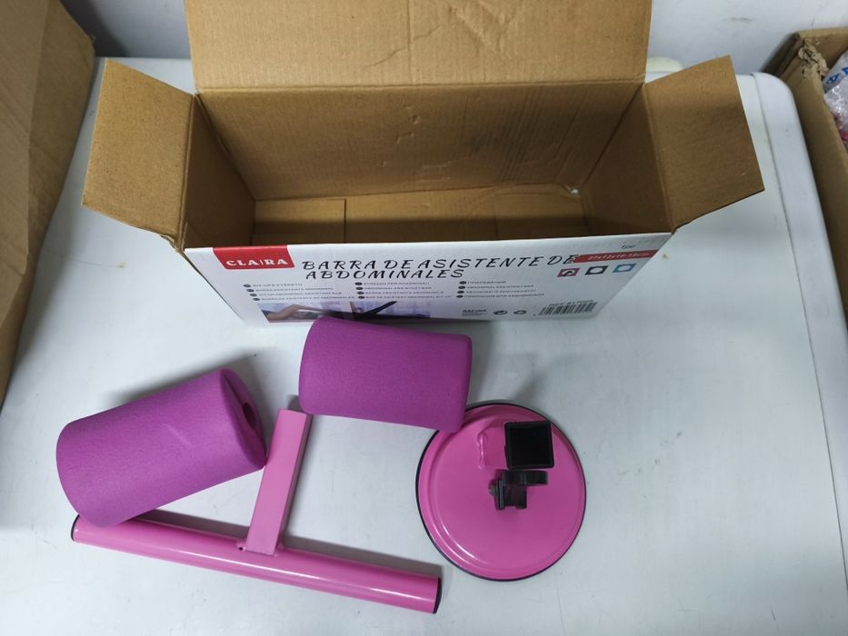 Barra de assistência para abdominais. 
Finalidade: Um aparelho de fitn