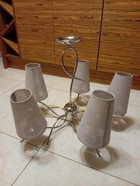 Lampa wiszaca 5 ramienna