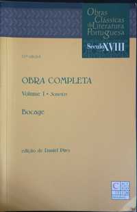 "Obra Completa - Volume I - Sonetos" de Bocage