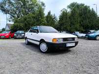 Audi 80 1.8B • 1988r • Zdrowe • Zadbane • Wielosezon • Czarne tablice
