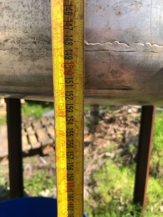 Бочка з нержавійки для поливу