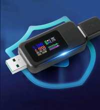 USB тестер Keweisi, ампер метр, вольтметр, тестір ємності.