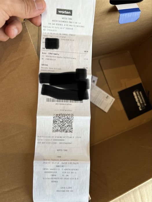 Volante Logitech g29 com Garantia como NOVO