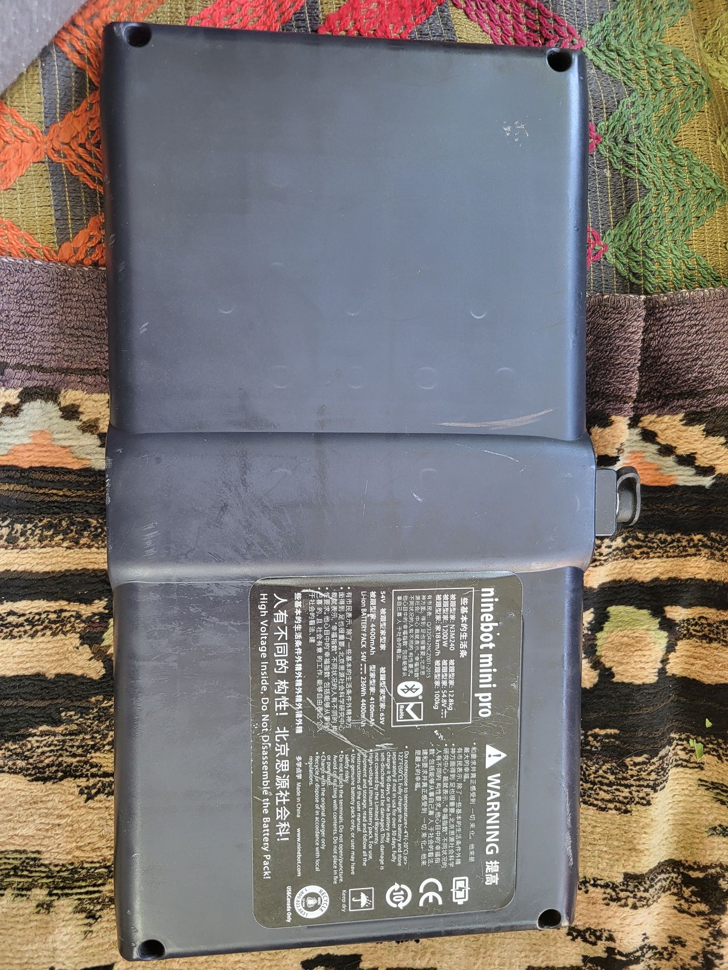 Аккумулятор батарея для сигвея 54v 4400 mAh
