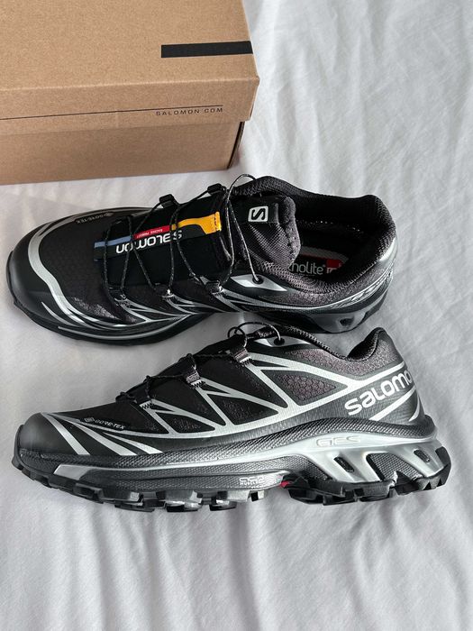 Чоловічі кросівки Salomon XT-6 Gore-Tex 'Black Silver'