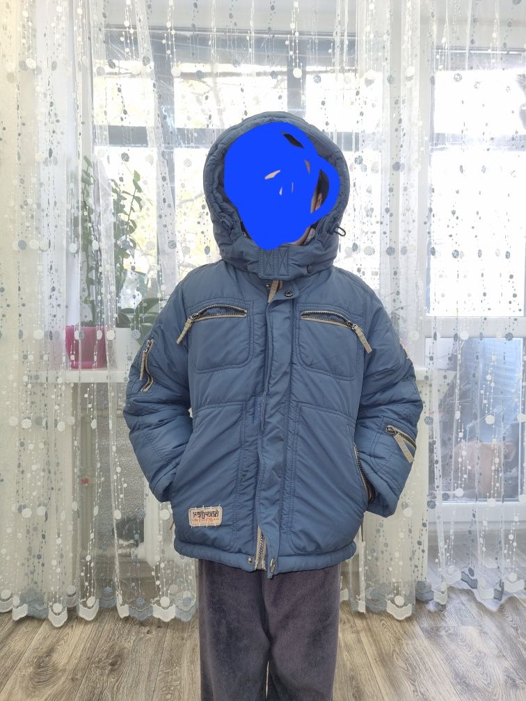Куртка Kiko зима на мальчика 116 см