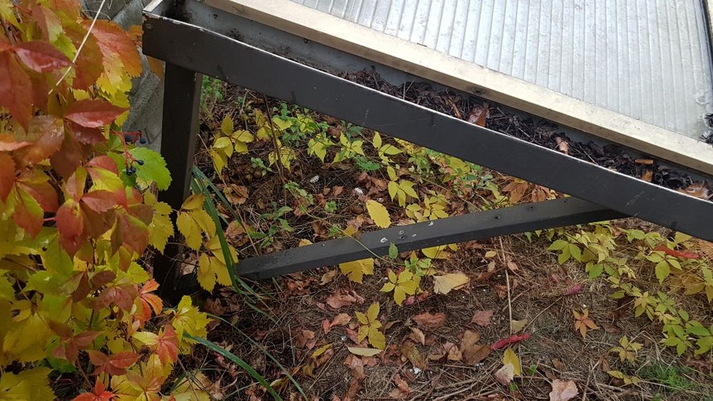 Daszek z poliwęglanu , mocny